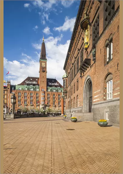 Denmark, Zealand, Copenhagen, Copenhagen town hall