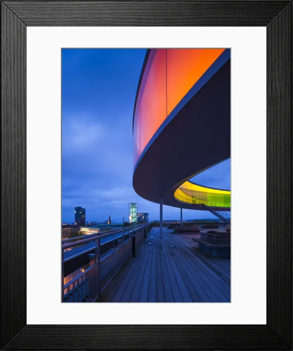 Framed Print : Denmark, Jutland, Aarhus, ARoS Aarhus Kunstmuseum, art museum, Your Rainbow Panorama Framed Print : Denmark, Jutland, Aarhus, ARoS Aarhus Kunstmuseum, art museum, Your Rainbow Panorama