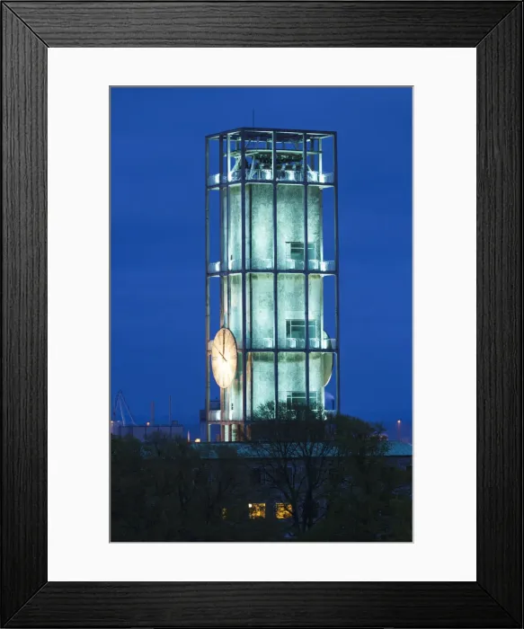 Framed Print : Denmark, Jutland, Aarhus, Aarhus Town Hall, designed in 1942 by Danish Archtect Arne Framed Print : Denmark, Jutland, Aarhus, Aarhus Town Hall, designed in 1942 by Danish Archtect Arne