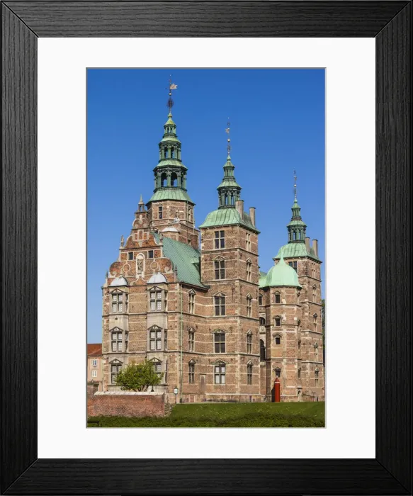 Framed Print : Denmark, Zealand, Copenhagen, Rosenborg Palace Framed Print : Denmark, Zealand, Copenhagen, Rosenborg Palace