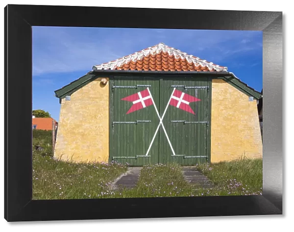 Denmark, Jutland, Skagen, Danish coastal lifesaving building
