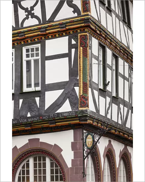 Germany, Hesse, Wetzlar, half-timbered town buildings