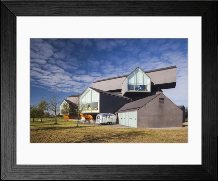Framed Print : Germany, Baden-Wurttemburg, Weil am Rhein, Vitra Architectural Design Campus, Vitra Haus Framed Print : Germany, Baden-Wurttemburg, Weil am Rhein, Vitra Architectural Design Campus, Vitra Haus