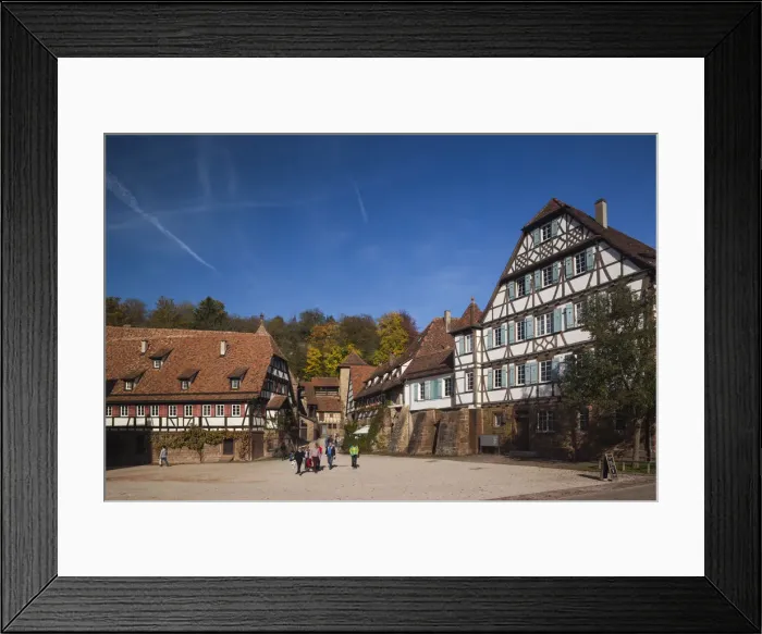 Framed Print : Germany, Baden-Wurttemburg, Maulbronn, Kloster Maulbronn Abbey, buildings of the abbey Framed Print : Germany, Baden-Wurttemburg, Maulbronn, Kloster Maulbronn Abbey, buildings of the abbey