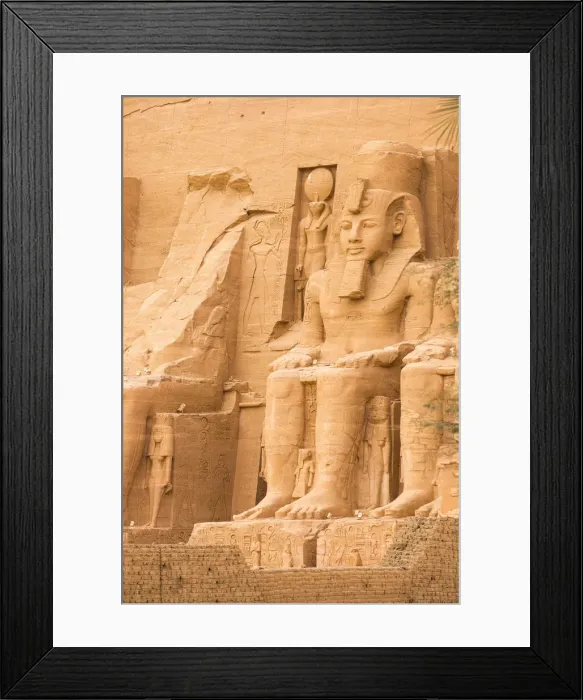 Framed Print : Egypt, Abu Simbel, The Great Temple, known as Temple of Ramses II Framed Print : Egypt, Abu Simbel, The Great Temple, known as Temple of Ramses II