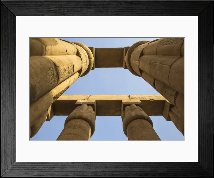 Framed Print : Egypt, Luxor, Luxor Temple Framed Print : Egypt, Luxor, Luxor Temple