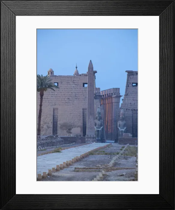 Framed Print : Egypt, Luxor, Luxor Temple, Obelisk at The entrance to the temple known as first pylon Framed Print : Egypt, Luxor, Luxor Temple, Obelisk at The entrance to the temple known as first pylon