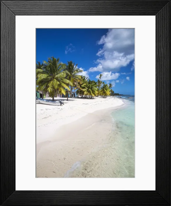 Framed Print : Dominican Republic, Punta Cana, Parque Nacional del Este, Saona Island, Mano Juan Framed Print : Dominican Republic, Punta Cana, Parque Nacional del Este, Saona Island, Mano Juan