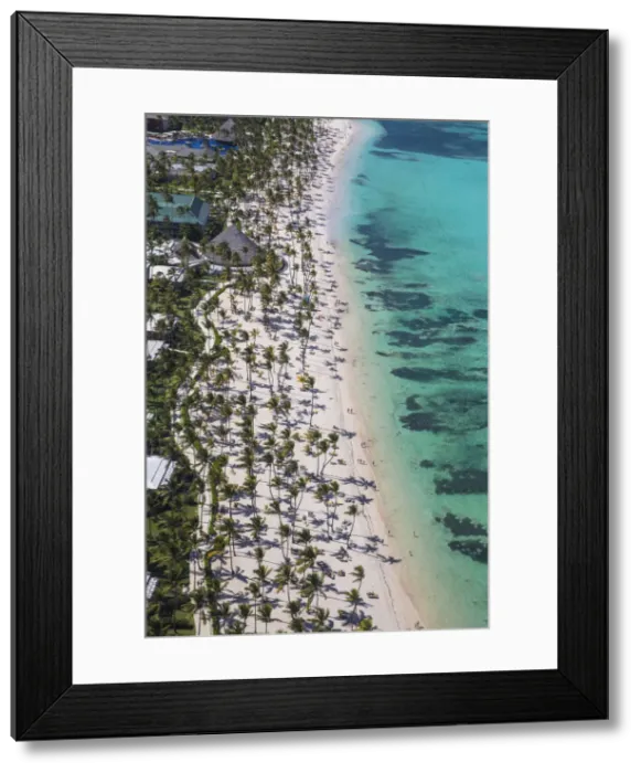 Framed Print : Dominican Republic, Punta Cana, View of Bavaro beach Framed Print : Dominican Republic, Punta Cana, View of Bavaro beach