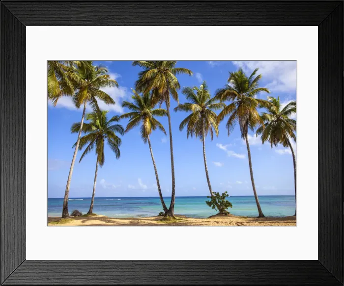 Framed Print : Dominican Republic, Samana Peninsula, Beach at Las Terrenas Framed Print : Dominican Republic, Samana Peninsula, Beach at Las Terrenas