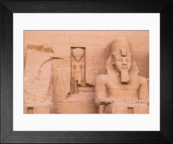 Framed Print : Egypt, Abu Simbel, The Great Temple, known as Temple of Ramses II Framed Print : Egypt, Abu Simbel, The Great Temple, known as Temple of Ramses II