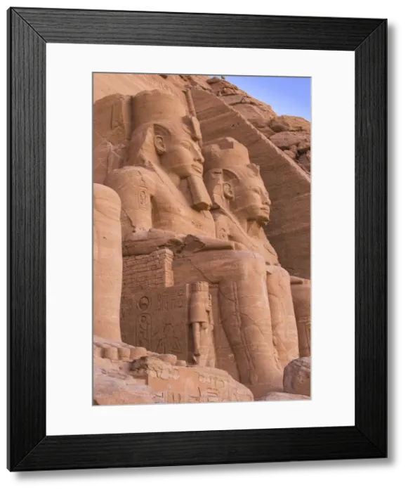 Framed Print : Egypt, Abu Simbel, The Great Temple, known as Temple of Ramses II Framed Print : Egypt, Abu Simbel, The Great Temple, known as Temple of Ramses II