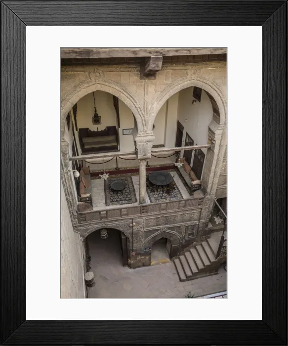 Framed Print : Gayer Anderson Museum (17th century house), Islamic Cairo, Cairo, Egypt
