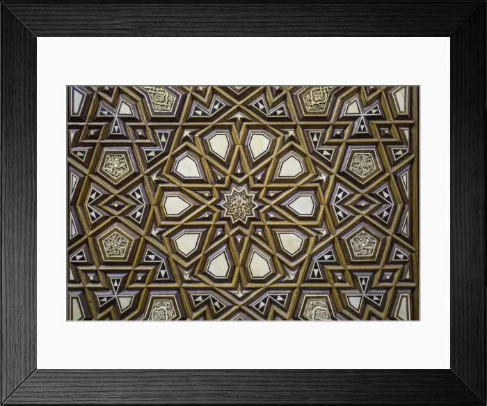 Framed Print : Door detail in the Al-Rifa i Mosque, Islamic Cairo, Cairo, Egypt Framed Print : Door detail in the Al-Rifa i Mosque, Islamic Cairo, Cairo, Egypt