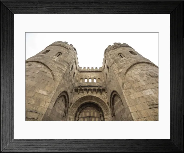 Framed Print : Bab al-Futuh (a gate in the walls of the Old City), Cairo, Egypt Framed Print : Bab al-Futuh (a gate in the walls of the Old City), Cairo, Egypt