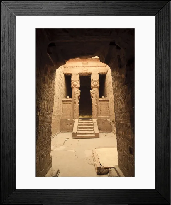 Framed Print : Egypt, Luxor, Dendara, Temple of Hathor Framed Print : Egypt, Luxor, Dendara, Temple of Hathor