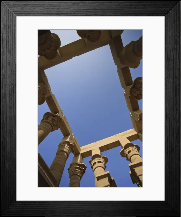 Framed Print : Egypt, Aswan, Philae, Temple of Isis Framed Print : Egypt, Aswan, Philae, Temple of Isis