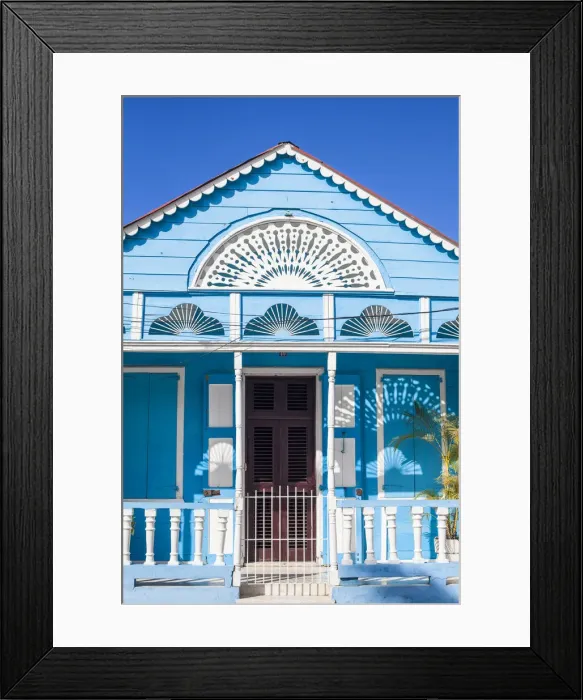 Framed Print : Dominican Republic, Puerto Plata, Victorian gingerbread building at Central Park Framed Print : Dominican Republic, Puerto Plata, Victorian gingerbread building at Central Park