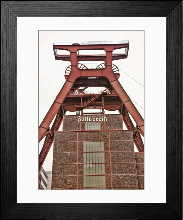 Framed Print : Zollverein, Ruhr Valley, Essen, North Rhine-Westphalia, Germany Framed Print : Zollverein, Ruhr Valley, Essen, North Rhine-Westphalia, Germany
