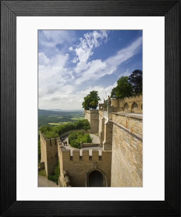 Framed Print : Germany, Baden-Wurttemberg, Hechingen (Area) Burg Hohenzollern, Hohenzollern Castle Framed Print : Germany, Baden-Wurttemberg, Hechingen (Area) Burg Hohenzollern, Hohenzollern Castle