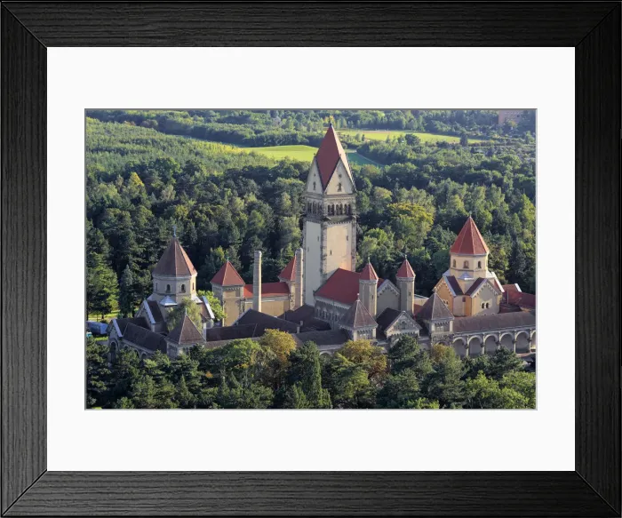 Framed Print : View of city from the monument to the Battle of the Nations (Vaolkerschlachtdenkmal) Framed Print : View of city from the monument to the Battle of the Nations (Vaolkerschlachtdenkmal)