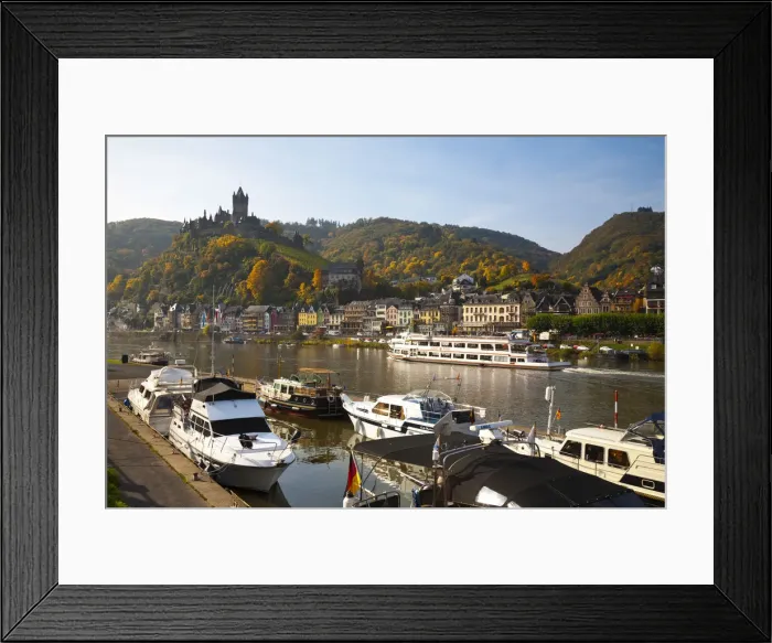 Framed Print : Cochem, Rhineland / Mosel Valley, Germany Framed Print : Cochem, Rhineland / Mosel Valley, Germany