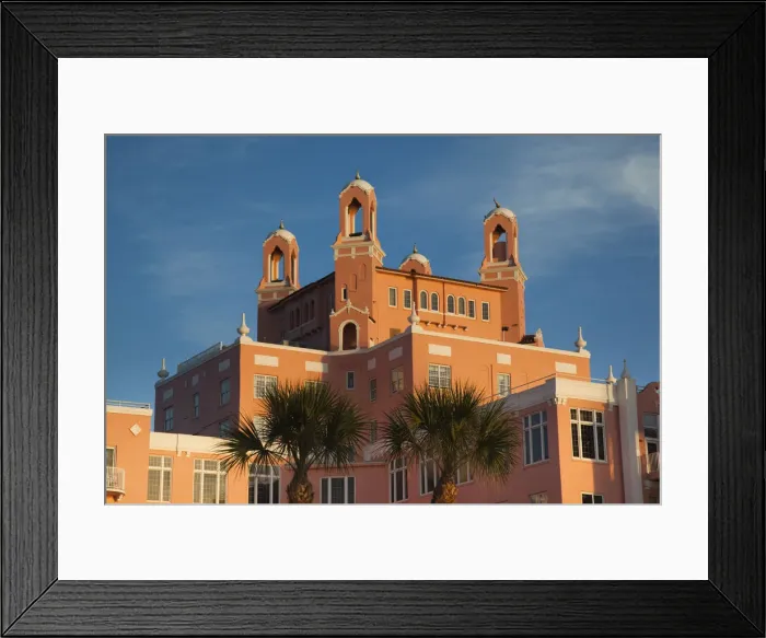 Framed Print : USA, Florida, St. Petersburg Beach, Don Cesar resort hotel Framed Print : USA, Florida, St. Petersburg Beach, Don Cesar resort hotel
