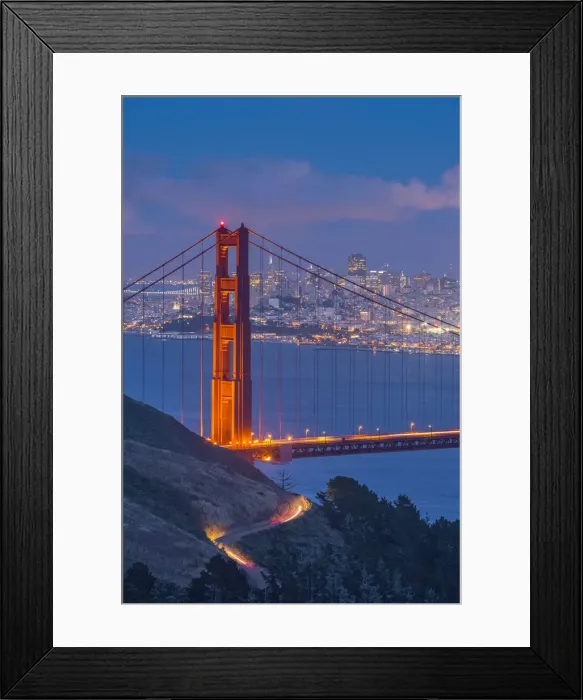 Framed Print : USA, California, San Francisco, Golden Gate Bridge Framed Print : USA, California, San Francisco, Golden Gate Bridge