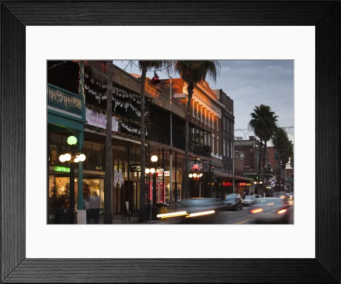Framed Print : USA, Florida, Tampa, Ybor City, Cuban Heritage Area, East 7th Avenue, La Septima Framed Print : USA, Florida, Tampa, Ybor City, Cuban Heritage Area, East 7th Avenue, La Septima