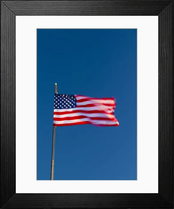 Framed Print : USA, California, Route 66, Barstow, Route 66 Motel, Stars and Stripes flag Framed Print : USA, California, Route 66, Barstow, Route 66 Motel, Stars and Stripes flag