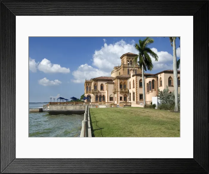 Framed Print : USA, Florida, Sarasota, Ca`d Zan, Mansion of John and Mable Ringling, Venetian Gothic Framed Print : USA, Florida, Sarasota, Ca`d Zan, Mansion of John and Mable Ringling, Venetian Gothic