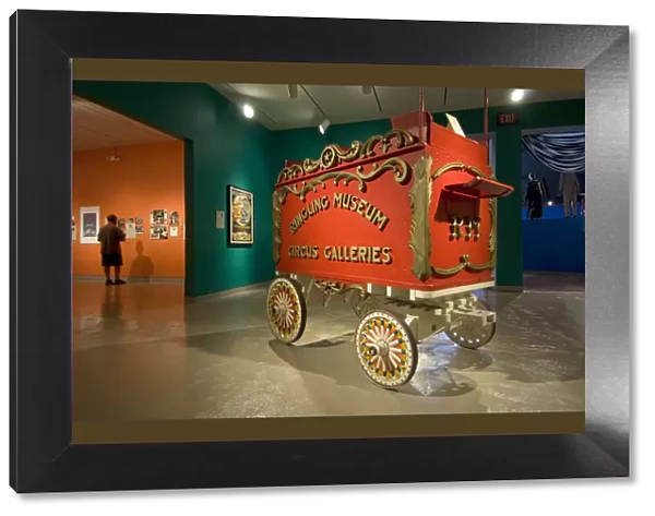 USA, Florida, Sarasota, Ringling Museum of the American Circus, Memorablilia, Parade