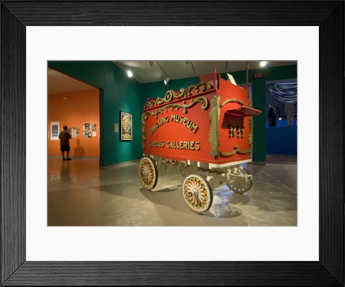 Framed Print : USA, Florida, Sarasota, Ringling Museum of the American Circus, Memorablilia, Parade Framed Print : USA, Florida, Sarasota, Ringling Museum of the American Circus, Memorablilia, Parade