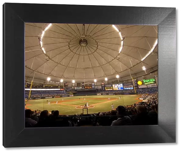 USA, Florida, Saint Petersburg, Tropicana Field (Baseball Stadium), Tampa Bay Rays