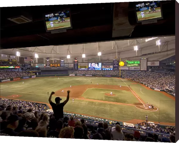 USA, Florida, Saint Petersburg, Tropicana Field (Baseball Stadium), Tampa Bay Rays