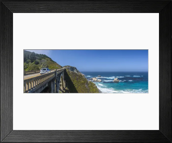 Framed Print : USA, California, Big Sur, Pacific Coast Highway (California State Route 1), Bixby Bridge Framed Print : USA, California, Big Sur, Pacific Coast Highway (California State Route 1), Bixby Bridge