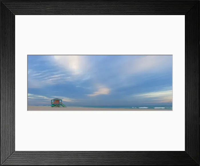 Framed Print : Lifeguard Hut, early morning, South Beach, Miami, Florida, USA Framed Print : Lifeguard Hut, early morning, South Beach, Miami, Florida, USA