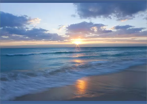 Sunrise, South Beach, Miami, Florida, USA