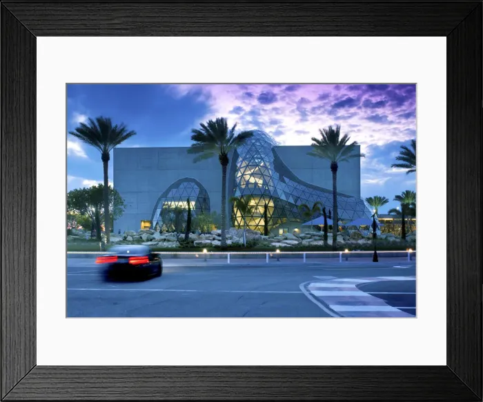 Framed Print : USA, Florida, Saint Petersburg, New Salvador Dali Museum