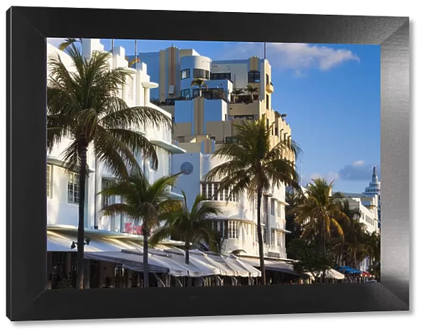 USA, Miami Beach, South Beach, art deco hotels, Ocean Drive