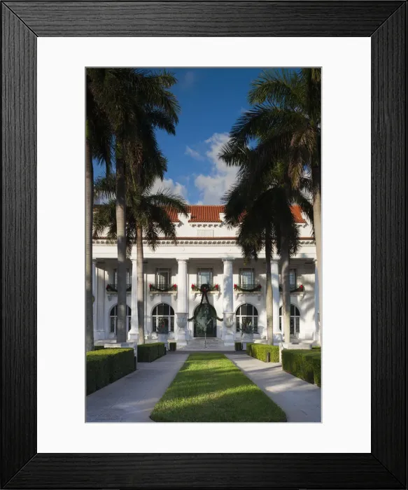 Framed Print : USA, Florida, Palm Beach, The Flagler Museum Framed Print : USA, Florida, Palm Beach, The Flagler Museum