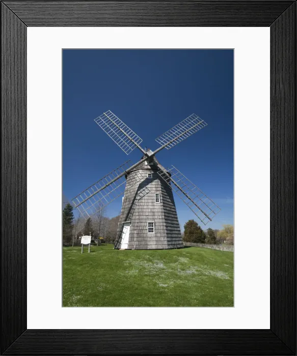 Framed Print : USA, New York, Long Island, The Hamptons, East Hampton, Old Hook Mill Framed Print : USA, New York, Long Island, The Hamptons, East Hampton, Old Hook Mill