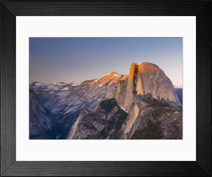 Framed Print : USA, California, Yosemite National Park, Half Dome from Glacier Point