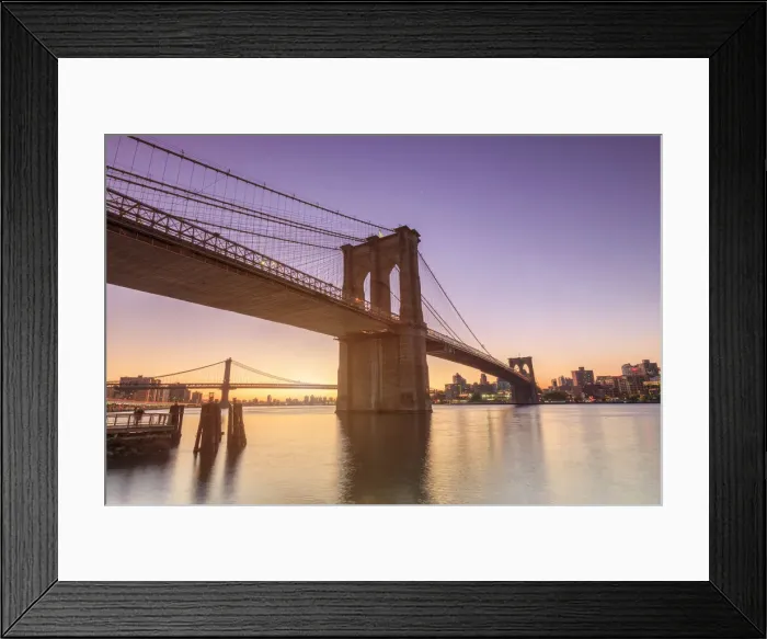 Framed Print : USA, New York, New York City, Brooklyn Bridge Framed Print : USA, New York, New York City, Brooklyn Bridge