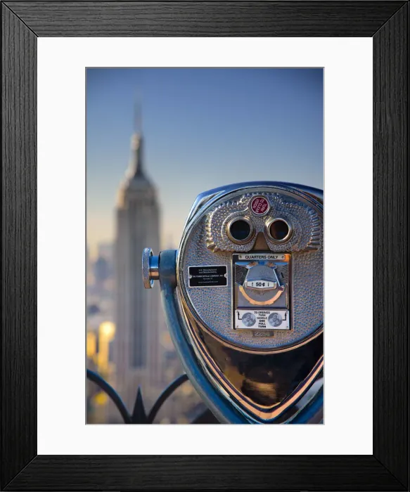 Framed Print : USA, New York, Manhattan, Top of the Rock Observatory, Midtown Manhattan and Empire Framed Print : USA, New York, Manhattan, Top of the Rock Observatory, Midtown Manhattan and Empire