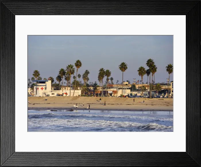 Framed Print : USA, California, San Diego, Ocean Beach Framed Print : USA, California, San Diego, Ocean Beach