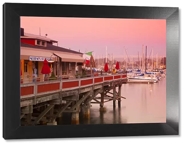 USA, California, Monterey, Old Fishermans Wharf