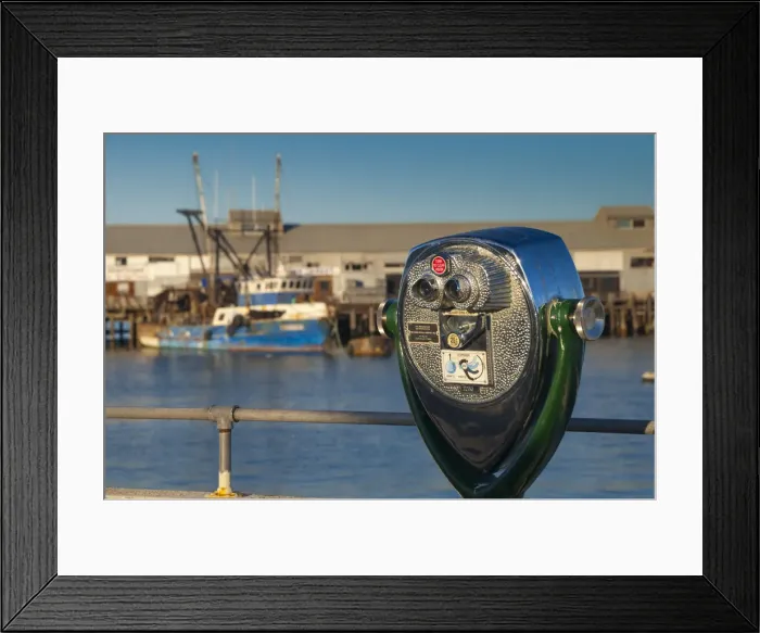 Framed Print : USA, California, Monterey, Marina Framed Print : USA, California, Monterey, Marina