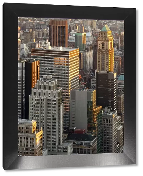 USA, New York City, Manhattan, Midtown buildings
