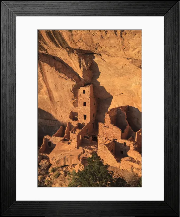 Framed Print : USA, Colorado, Mesa Verde National Park (UNESCO Heritage), Square Tower House dwellings Framed Print : USA, Colorado, Mesa Verde National Park (UNESCO Heritage), Square Tower House dwellings
